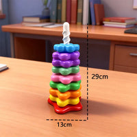 Montessori Stacking & Layering Game L'atelier Montessori