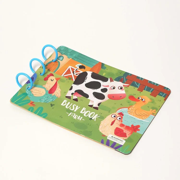 Montessori Sticker Activity Book L'atelier Montessori