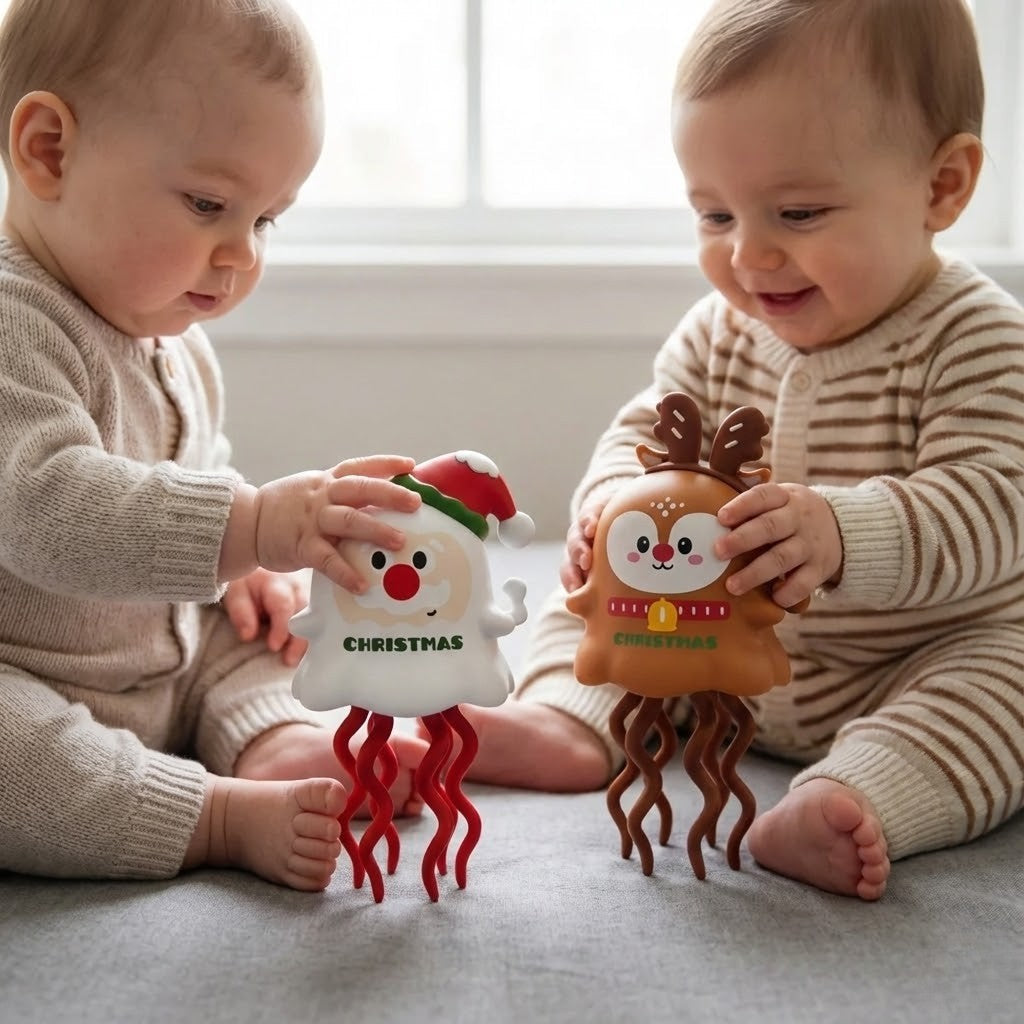 Montessori Tentacle Christmas Characters Toy L'atelier Montessori