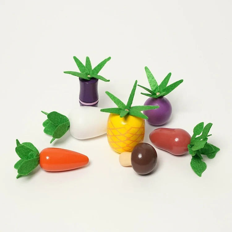 Montessori Vegetable Set L'atelier Montessori
