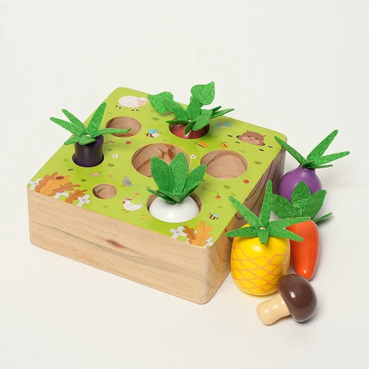 Montessori Vegetable Set L'atelier Montessori
