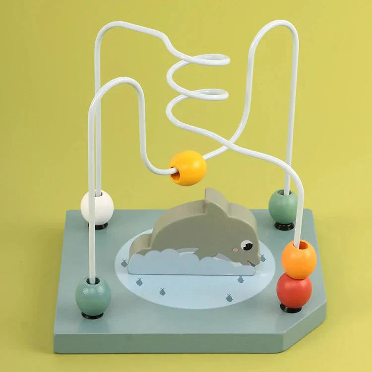 Montessori Wooden Activity Cube L'atelier Montessori