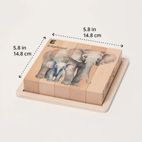 Montessori Wooden Animal Puzzles L'atelier Montessori