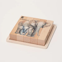 Montessori Wooden Animal Puzzles L'atelier Montessori