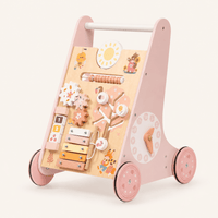 Montessori Wooden Baby Walker Push Toy Montessori & Toys