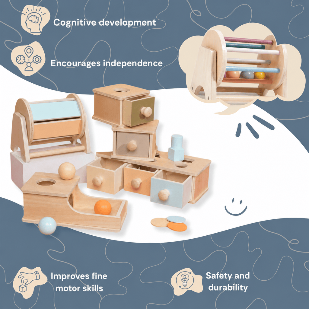 Montessori Wooden Educational Toy L'atelier Montessori