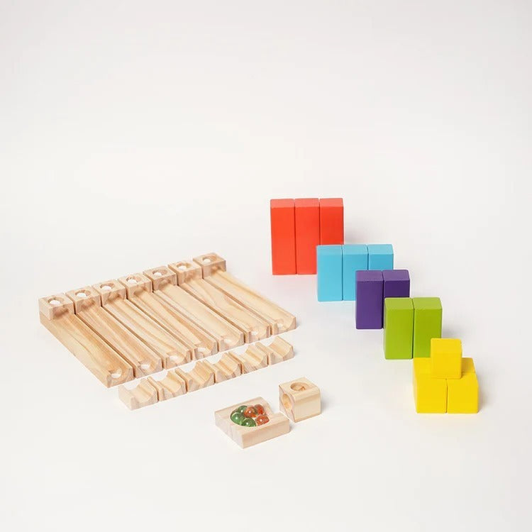 Montessori Wooden Marble Run L'atelier Montessori
