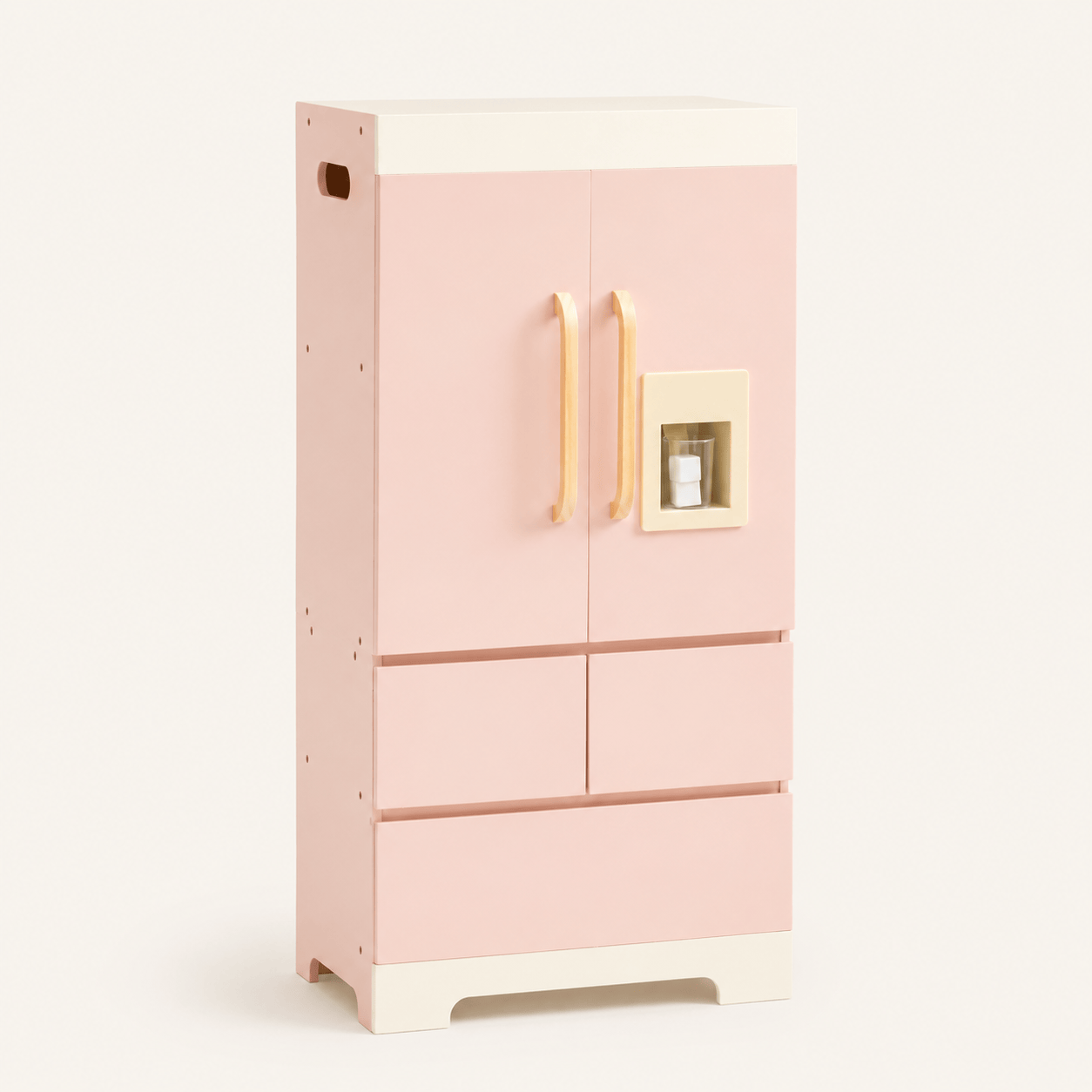 Montessori Wooden Play Kitchen Fridge Toy Montessori & Toys