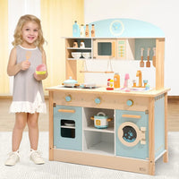 Montessori Wooden Play Kitchen Set for Kids Montessori & Toys