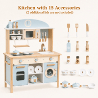 Montessori Wooden Play Kitchen Set for Kids Montessori & Toys