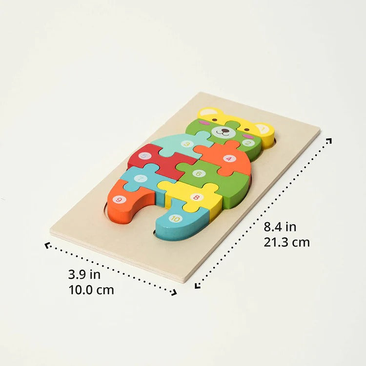 Montessori Wooden Puzzle L'atelier Montessori