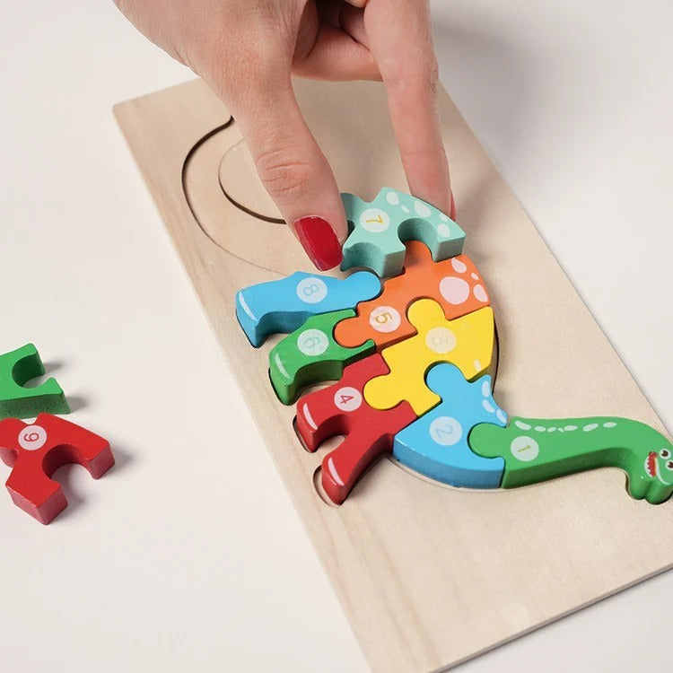 Montessori Wooden Puzzle L'atelier Montessori