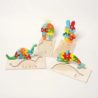 Montessori Wooden Puzzle L'atelier Montessori