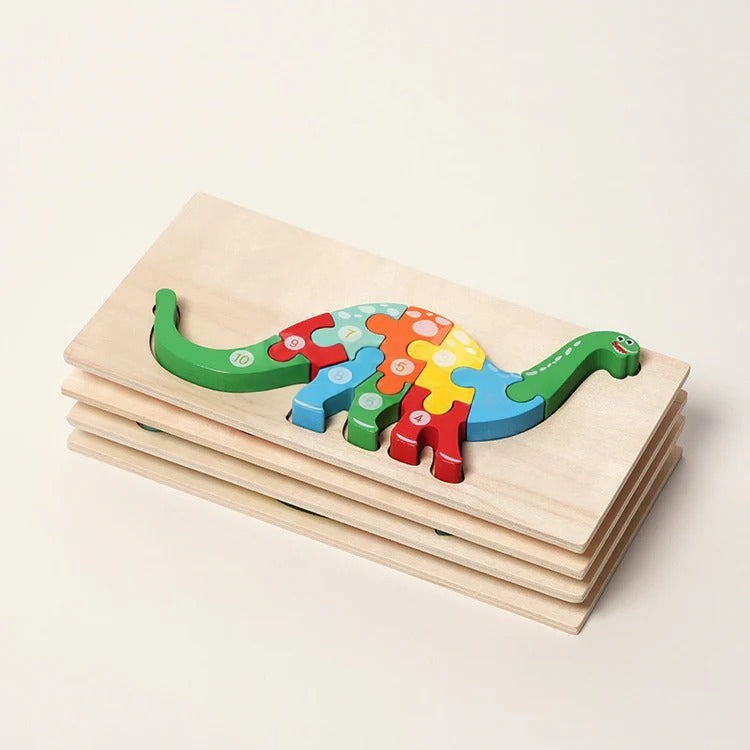 Montessori Wooden Puzzle L'atelier Montessori