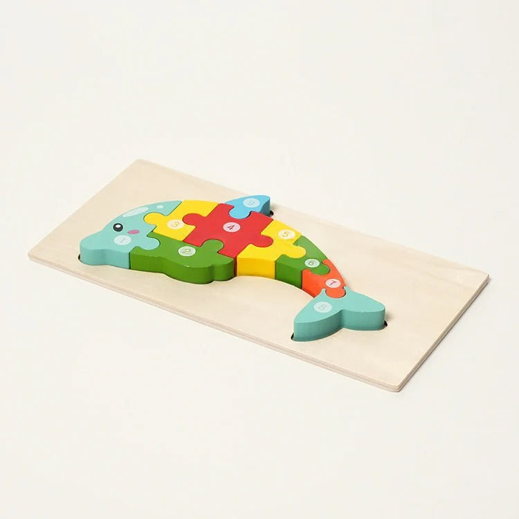 Montessori Wooden Puzzle L'atelier Montessori