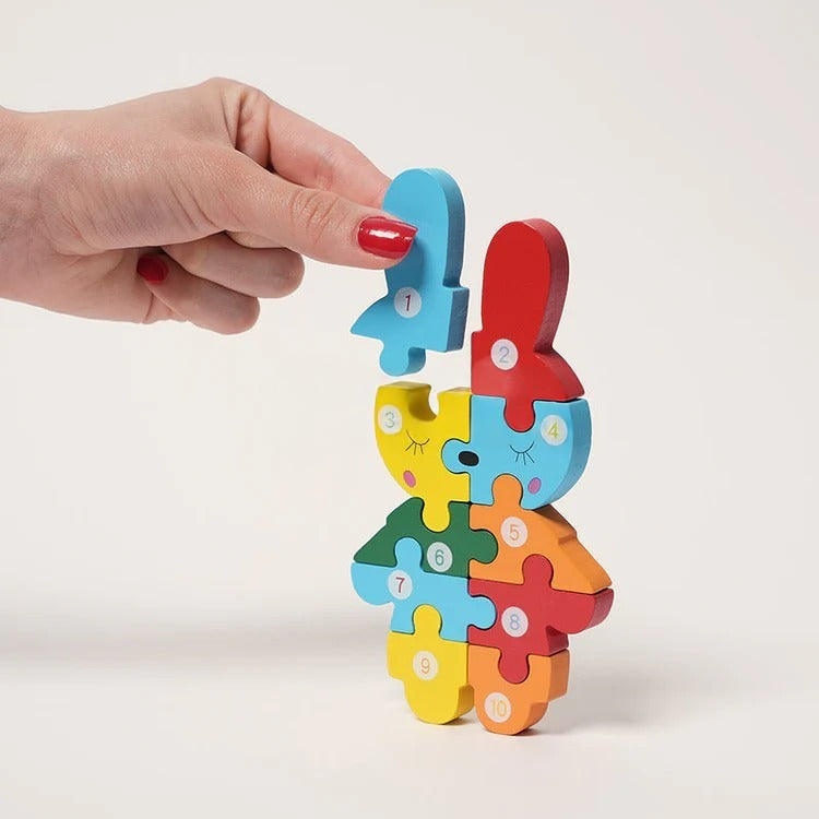 Montessori Wooden Puzzle L'atelier Montessori