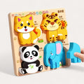 Montessori Wooden Puzzles L'atelier Montessori