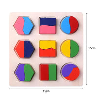 Montessori Wooden Shape Matching Busy Board L'atelier Montessori