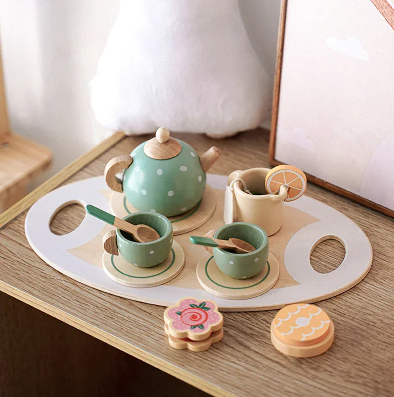 Montessori Wooden Tea Set L'atelier Montessori