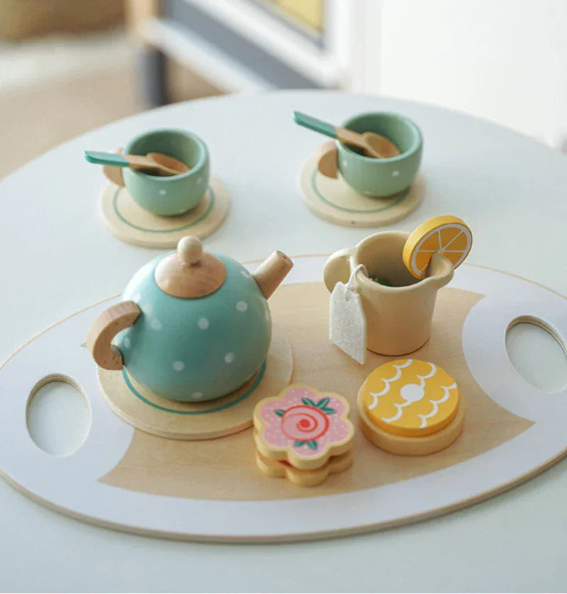 Montessori Wooden Tea Set L'atelier Montessori