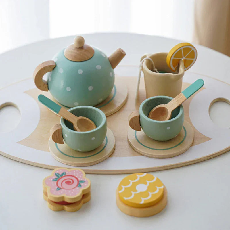 Montessori Wooden Tea Set L'atelier Montessori