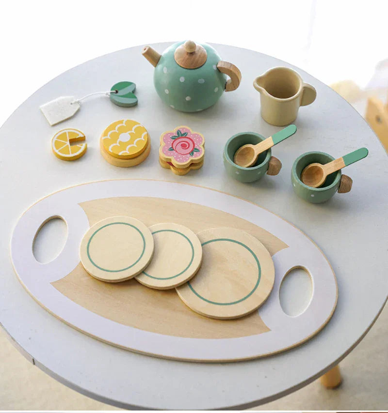 Montessori Wooden Tea Set L'atelier Montessori