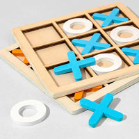Montessori Wooden Tic-Tac-Toe Game L'atelier Montessori