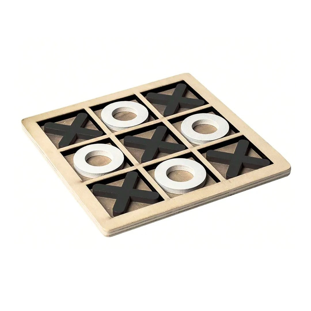 Montessori Wooden Tic-Tac-Toe Game L'atelier Montessori