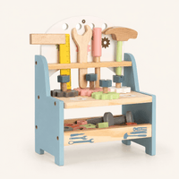 Montessori Wooden Tool Bench Set for Kids Montessori & Toys