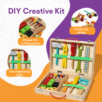Montessori Wooden Toolbox L'atelier Montessori