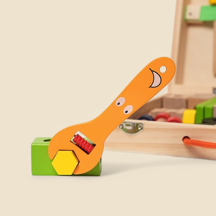 Montessori Wooden Toolbox L'atelier Montessori
