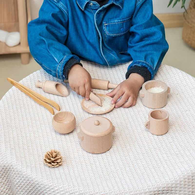 Montessori Wooden Utensils L'atelier Montessori