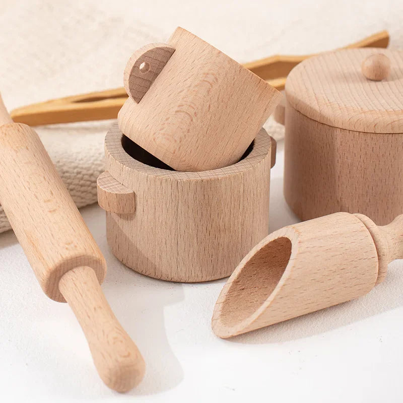 Montessori Wooden Utensils L'atelier Montessori
