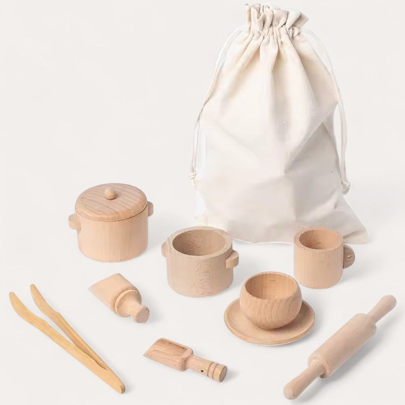 Montessori Wooden Utensils L'atelier Montessori