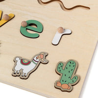 Personalized Wooden Puzzle for Toddlers L'atelier Montessori