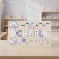 Personalized Wooden Puzzle for Toddlers L'atelier Montessori