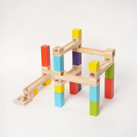 Pista per Biglie in Legno Montessori Montessori & Giocattoli