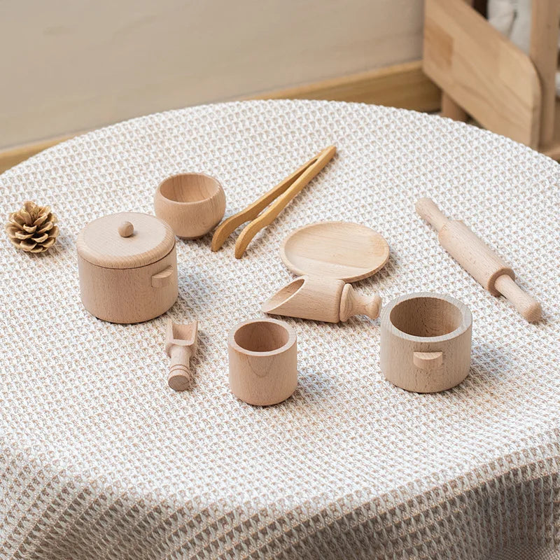 Posate in Legno Montessori Montessori & Giocattoli