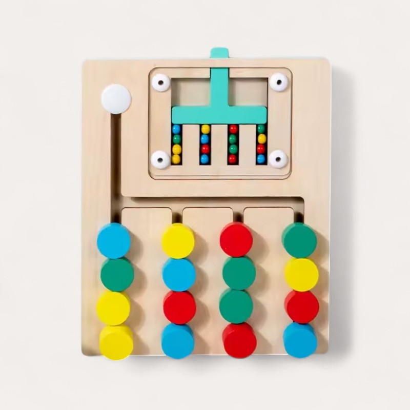 Puzzle di Smistamento Colori Montessori Montessori & Giocattoli