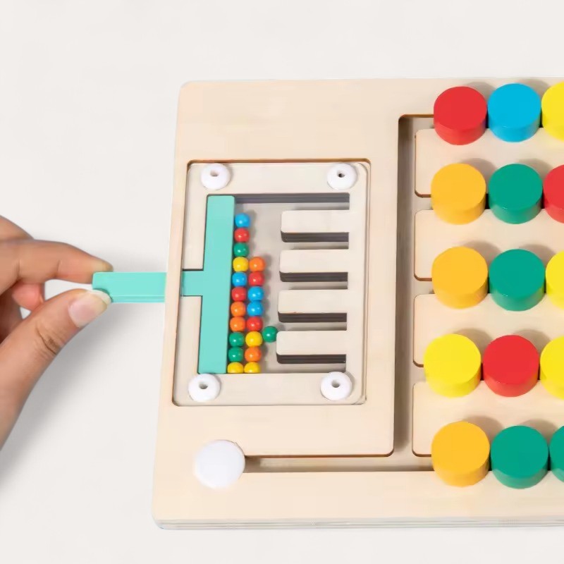 Puzzle di Smistamento Colori Montessori Montessori & Giocattoli