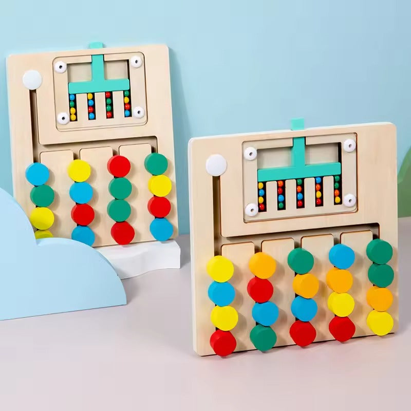 Puzzle di Smistamento Colori Montessori Montessori & Giocattoli