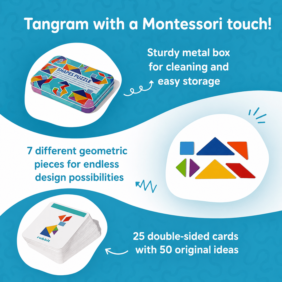 Puzzle di Smistamento Montessori Montessori & Giocattoli