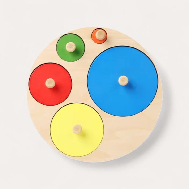 Puzzle Forme Geometriche e Colori Montessori Montessori & Giocattoli