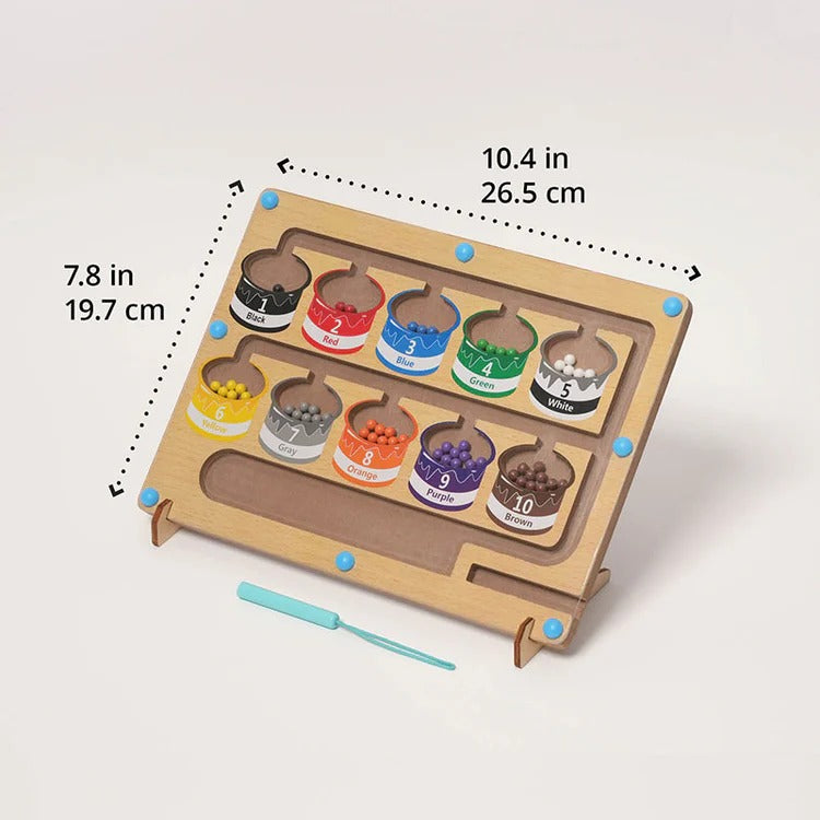Puzzle Magnetico Smistamento Colori Montessori Montessori & Giocattoli