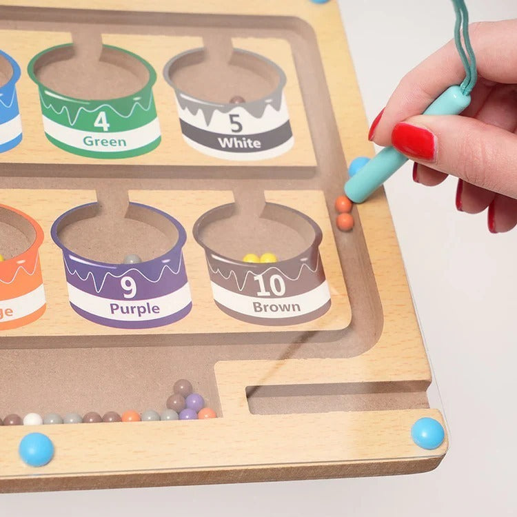 Puzzle Magnetico Smistamento Colori Montessori Montessori & Giocattoli