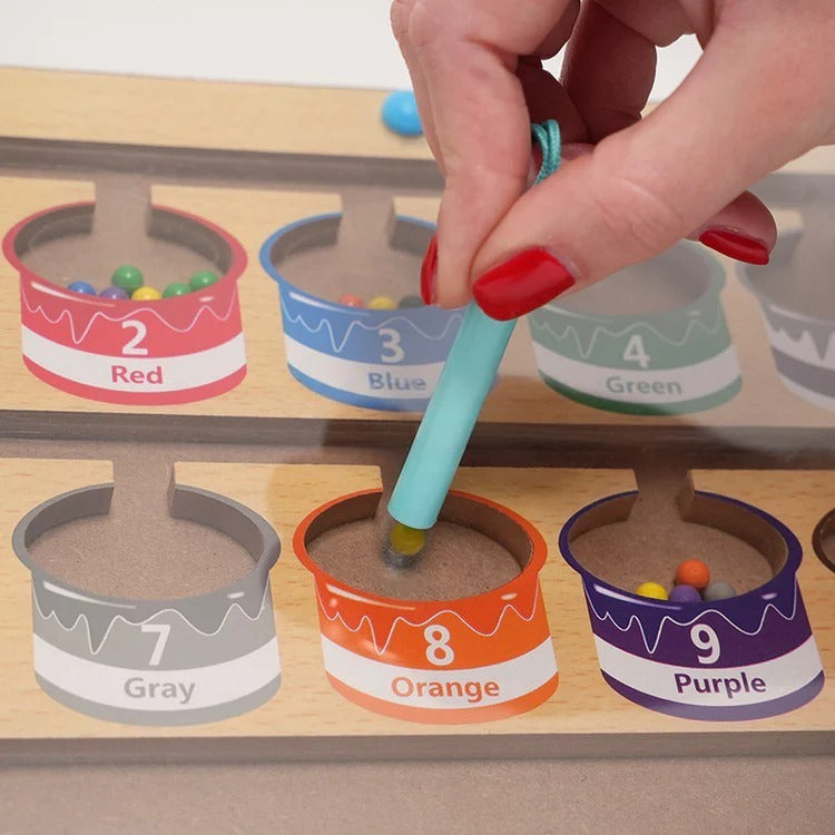 Puzzle Magnetico Smistamento Colori Montessori Montessori & Giocattoli