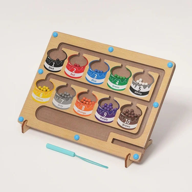 Puzzle Magnetico Smistamento Colori Montessori Montessori & Giocattoli