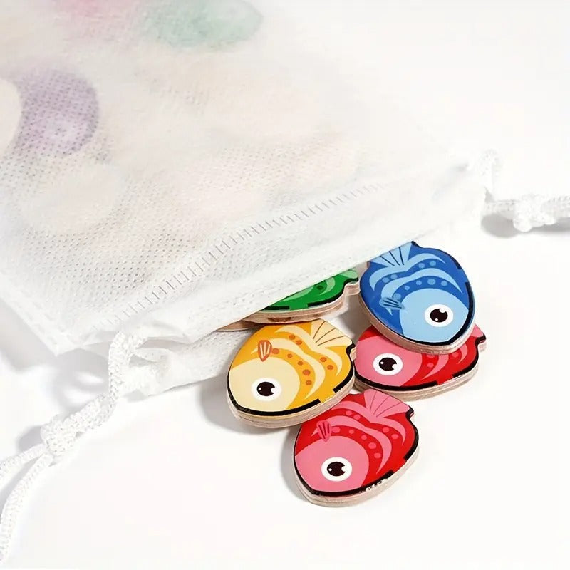 Puzzle Pesci Abbinamento Colori Montessori Montessori & Giocattoli