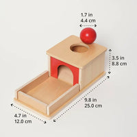 Scatola della Permanenza dell'Oggetto Montessori Montessori & Giocattoli