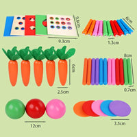 Scatola Forme e Colori con Palline Montessori Montessori & Giocattoli
